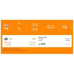 Umobile Postpaid P38 (MNP)